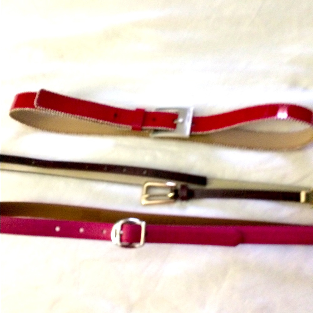 3 belts